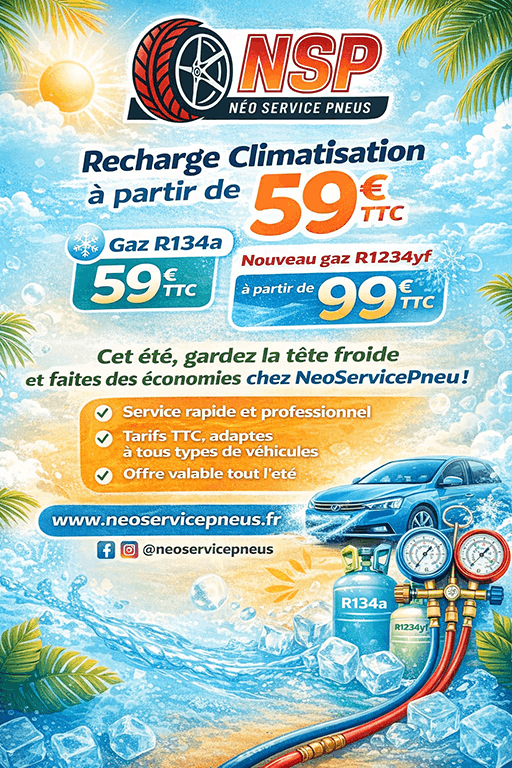 Promo tarif recharge climatisation